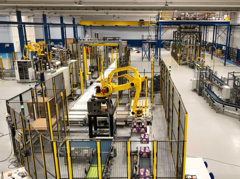 Palletizing cell
